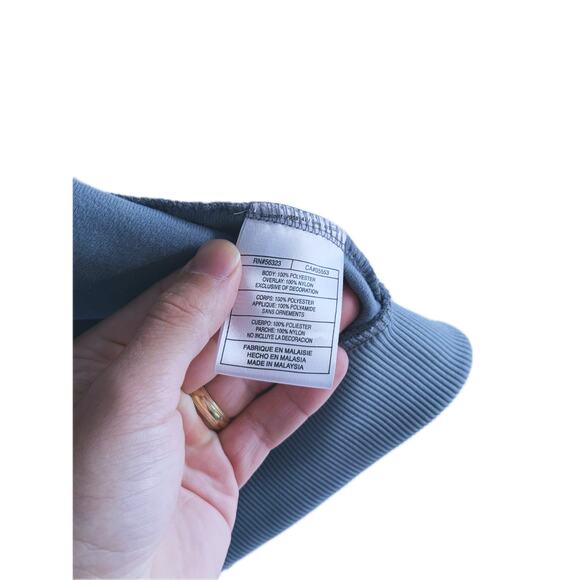 Nike Vintage N98 Tribute Blue Striped Full Zip Athletic Jacket XL - Picture 7 of 8